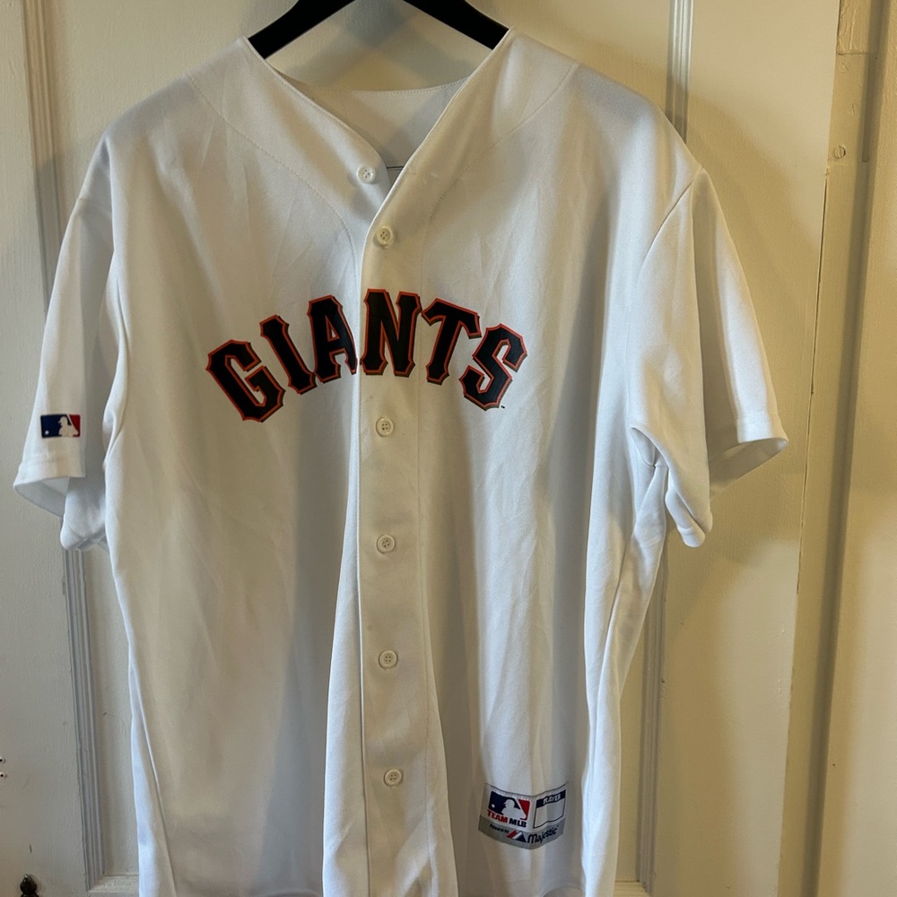White MLB Giants Jersey